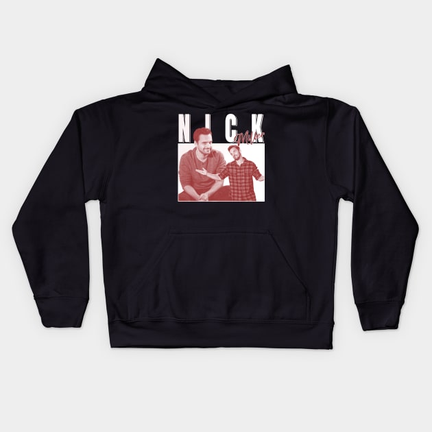 Nick Miller Kids Hoodie by Fewclipclop